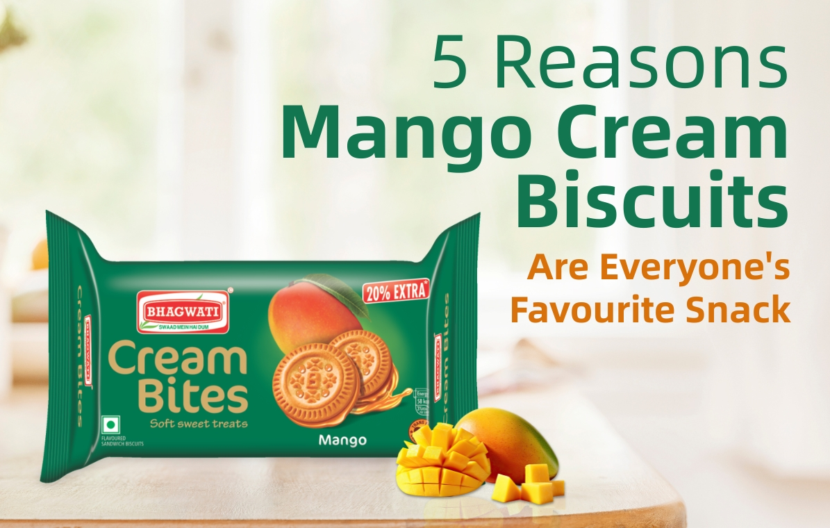 5 Reasons Mango Cream Biscuits AreEveryone’s Favourite Snack