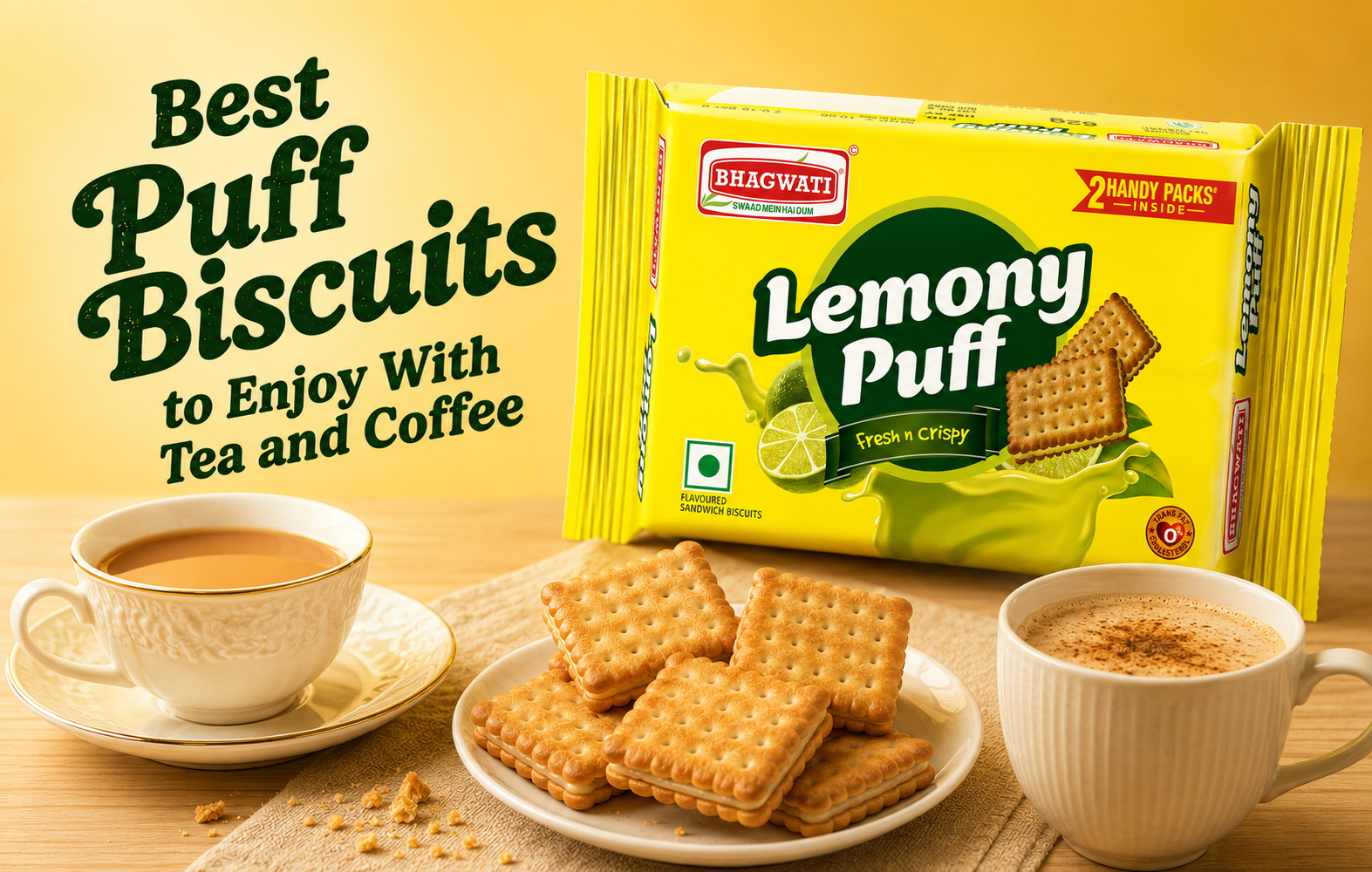 Best Puff Biscuits to Enjoy With Tea and Coffee